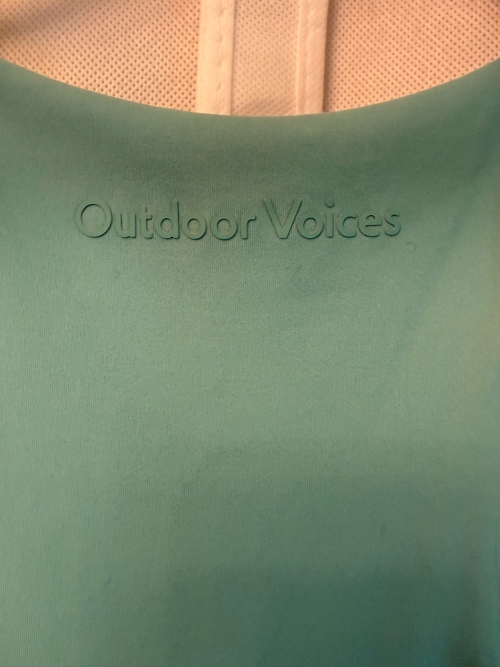 Outdoor Voices Mint Green Tennis Racerback Dress- size medium - Picture 3 of 7